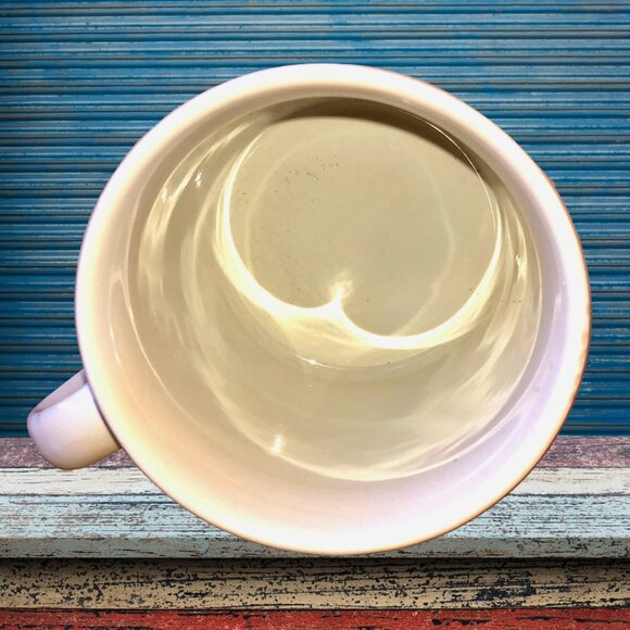 Vintage Coffee Mug CALIFORNIA Artist Signed Palm Trees Made in England - Picture 9 of 10